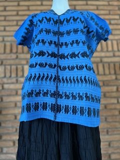 Blusa Artesanal Hecha a Mano Mod. Bio Unitalla - tienda en línea