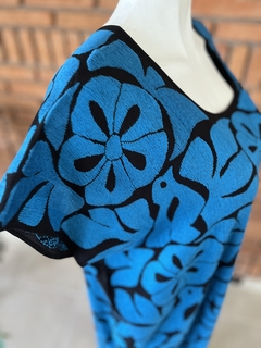 Vestido/Huipil Bordado A Mano Mod. Jalapa. - Lari Moda