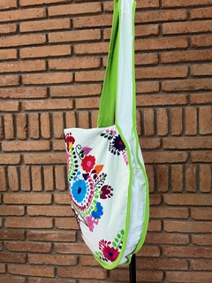 Imagen de Bolsa Bordada a Mano, Renacer Mexicano Mod. Ale Manta