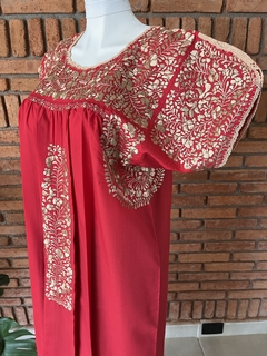 Vestidos Bordado A Mano Mod. San Antonino Unitalla - comprar en línea