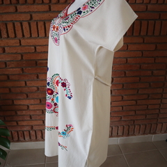 Vestido Bordado A Mano Mod Kimono Manta - tienda en línea