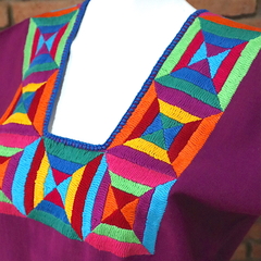 Blusa Artesanal Mod Huazolo manta color Multicolor UT en internet