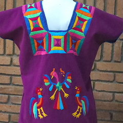 Blusa Artesanal Mod Huazolo manta color Multicolor UT - tienda en línea