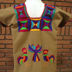 Blusa Artesanal Mod Huazolo manta color Multicolor UT - comprar en línea