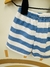 Short algodon Art-170 Rayado Azul - comprar online