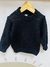 Sweater Bebe cuello redondo Art-532 Negro