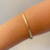 Bracelete Inspiração com Design Moderno Banhado a Ouro 18K