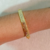 Bracelete com Oração do Pai Nosso Banhado a Ouro 18K