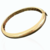 Bracelete Grosso Liso Banhado a Ouro 18K