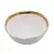 Bowl Porcelana Dubai Branco/Dourado 15x6cm - comprar online