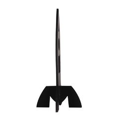 Escultura Rústica Foguete Preto - comprar online