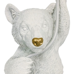 Luminária de Teto Urso Branco 110V - comprar online