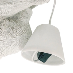 Luminária de Teto Urso Branco 110V - loja online