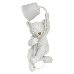 Luminária de Teto Urso Branco 110V na internet