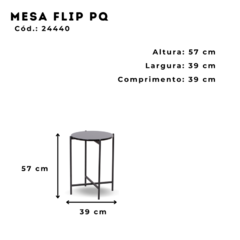 Mesa Flip Amarela - comprar online