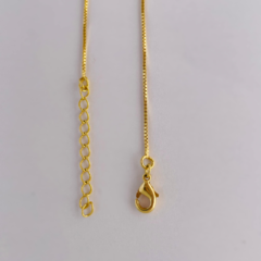 Conjunto Colar e Brinco Sophie Banho Ouro 18k