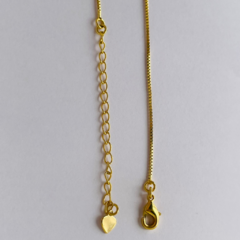 Conjunto Colar e Brinco Love Banho Ouro 18k - loja online