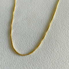 Colar Veneziana 45cm Ouro 18k - comprar online