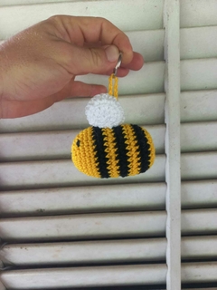 Chaveiro Abelha Amigurumi GRANDE na internet