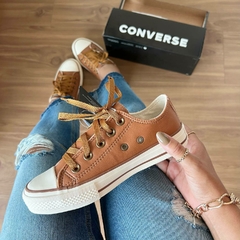 Tênis All Star Courino Caramelo Premium - comprar online