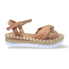 Flat Corda Fivela Nude