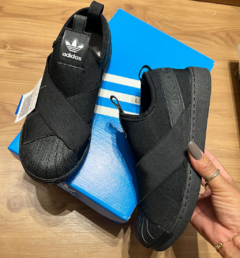 Slip Adidas Superstar Preto - comprar online