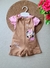 Imagem do CONJUNTO Fakini Baby Menina - Body e jardineira - Minnie