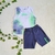 Conjunto Regata Menino Fakini Kids Aloha Branca/Azul - Coleção Nova - comprar online