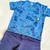 Conjunto Menino Fakini Kids Dinossauro Azul - Coleção Nova - comprar online