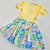 Conjunto Menina Fakini Kids - Fresh Time - Coleção Nova - Amarelo - comprar online