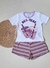 PIJAMA Menina Verão Minifan - Bes-teas - Roxo