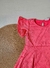 VESTIDO Marlan - Manga Anjinho - MALHA LEZZIE - Rosa - comprar online