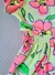 VESTIDO BOTTON MAQUINETADO BIG FLORAL Marlan - Flores Rosas - Amarelo - Stilo N Kids