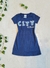 VESTIDO Be Fun - City of Flowers - Azul