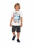 CONJUNTO Menino For Fun - Beach Summer Holiday - Azul Marinho - comprar online