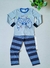 PIJAMA Menino Minifan - Controle - Azul claro