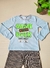 PIJAMA Menino Minifan - Game Over Continue? - Azul claro - comprar online