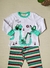 PIJAMA Menino Minifan - Beep! Beep! - Branca - comprar online