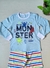 PIJAMA Menino Minifan - Monster -Azul listrado - comprar online