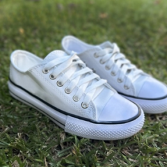 Zapas Urbanas Bajitas Ecocuero Blanca - comprar online