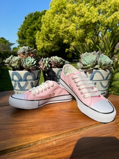 Zapatillas Urbanas Bajas Rosas - tienda online