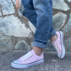 Zapatillas Urbanas Bajas Rosas