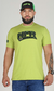 CAMISETA MASC. VERDE/PRETO C/UV NFR