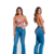 Body Tule Fem. Horses Flor Buphallos