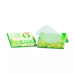 Papel absorbente té verde Karité x100