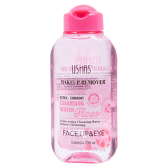 Removedor de maquillaje a base de rosas 140ml Ushas