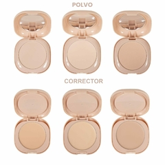 Set De Polvo Y Corrector Duo Ushas Tonos B