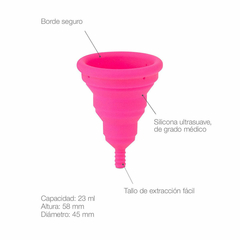 Copa Menstrual Lily Cup Compact Intimina - tienda online