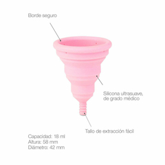 Copa Menstrual Lily Cup Compact Intimina - comprar online