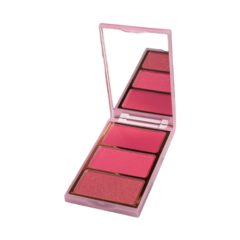 Paleta de rubores Velvet crush x3 Bloomshell - LooKZury Mayoristas